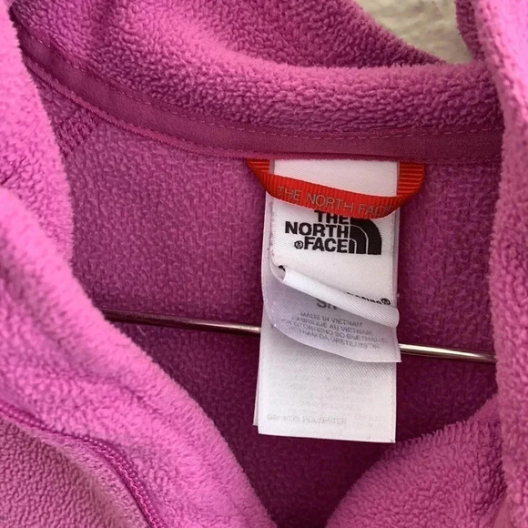 The North Face Half Zipper Fleece Sweater Pullover Purple Size Small - Picture 4 of 6